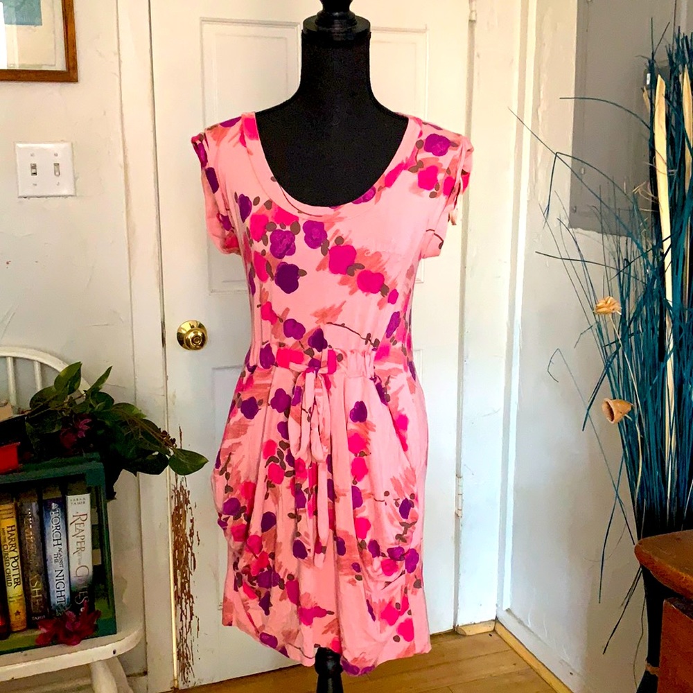 Juicy Couture Floral Stretch Dress w Pockets